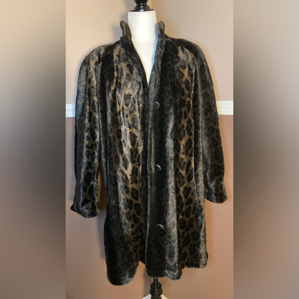 Winter Fur Dress Coat